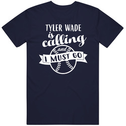 Tyler Wade Is Calling And I Must Go New York Y Baseball Player Fan Vintage Classic Navy Blue T Shirt Tyler Wade Is Calling And I Must Go New York Y Baseball Player Fan Vintage Classic Navy Blue T Shirt