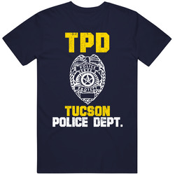 Tucson Police Department Tpd Officer Inspired Custom City Unisex Vintage Classic Navy Blue T Shirt Tucson Police Department Tpd Officer Inspired Custom City Unisex Vintage Classic Navy Blue T Shirt