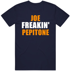 Joe Pepitone Freakin Houston Baseball Sports Texas Vintage Classic Navy Blue T Shirt Joe Pepitone Freakin Houston Baseball Sports Texas Vintage Classic Navy Blue T Shirt