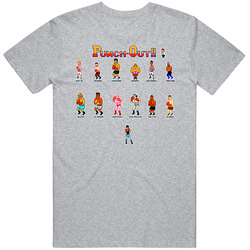 Mike Tysons Punchout Characters T Shirt Mike Tysons Punchout Characters T Shirt