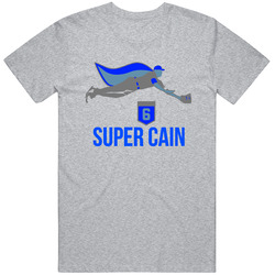 Super Cain Lorenzo Cain National Stage Star T Shirt Super Cain Lorenzo Cain National Stage Star T Shirt