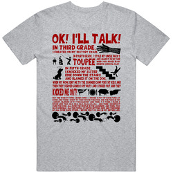 Goonies Red And Black T Shirt