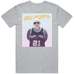 Big Poppa Shaq Instagram Coach Gregg Popovich Basketball T Shirt Big Poppa Shaq Instagram Coach Gregg Popovich Basketball T Shirt