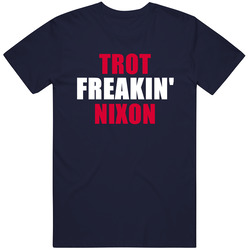 Trot Nixon Cleveland Baseball Sports Freakin Vintage Classic Navy Blue T Shirt Trot Nixon Cleveland Baseball Sports Freakin Vintage Classic Navy Blue T Shirt