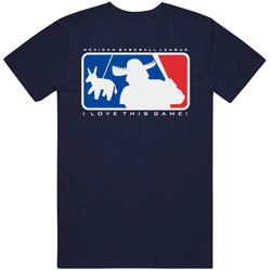 Mexican Baseball League Funny Vintage Classic Navy Blue T Shirt Mexican Baseball League Funny Vintage Classic Navy Blue T Shirt