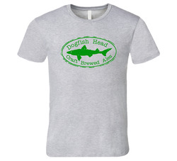 Dogfish Head Craft Brewed Ales Logo T Shirt