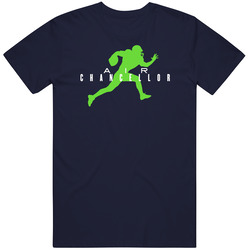 Air Kam Chancellor Seattle Football Player Fan Parody Vintage Classic Navy Blue T Shirt Air Kam Chancellor Seattle Football Player Fan Parody Vintage Classic Navy Blue T Shirt