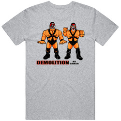Demolition Retro Cartoon Wrestling T Shirt Demolition Retro Cartoon Wrestling T Shirt