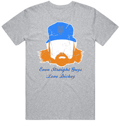 Ra Dickey Even Straight Guys Love Dickey Funny New York Baseball T Shirt Ra Dickey Even Straight Guys Love Dickey Funny New York Baseball T Shirt