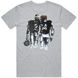 Jim Mcmahon Walter Payton Chicago Football T Shirt Jim Mcmahon Walter Payton Chicago Football T Shirt