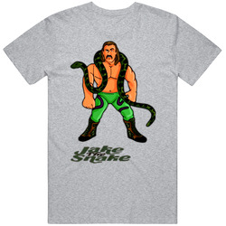 Jake The Snake Retro Cartoon Wrestling T Shirt Jake The Snake Retro Cartoon Wrestling T Shirt