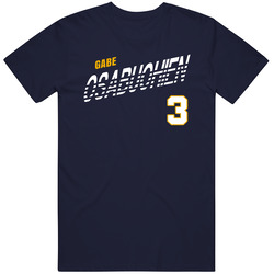 Gabe Osabuohien 3 Favorite Player West Virginia College Basketball Fan Vintage Classic Navy Blue T Shirt Gabe Osabuohien 3 Favorite Player West Virginia College Basketball Fan Vintage Classic Navy Blue T Shirt