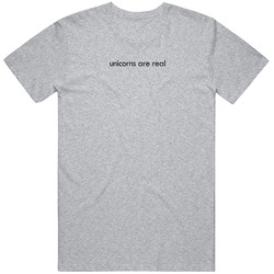 Unicorns Are Real Funny Sport Grey T Shirt Unicorns Are Real Funny Sport Grey T Shirt