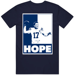 Philip Rivers Indianapolis Football Hope Vintage Classic Navy Blue T Shirt Philip Rivers Indianapolis Football Hope Vintage Classic Navy Blue T Shirt