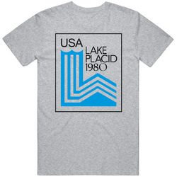 Lake Placid Winter Olympics 1980 Retro Logo World Olympiad Fan T Shirt Lake Placid Winter Olympics 1980 Retro Logo World Olympiad Fan T Shirt
