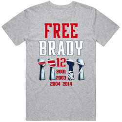 Free Brady Grey T Shirt Free Brady Grey T Shirt