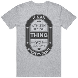 Its An Athletic Trainer Thing Cool Beer Label Inspired Job T Shirt
