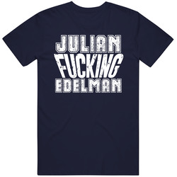 Fcking Julian Edelman New England Football Team Favorite Player Fan Vintage Classic Navy Blue T Shirt Fcking Julian Edelman New England Football Team Favorite Player Fan Vintage Classic Navy Blue T Shirt