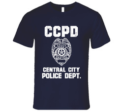 Central City Police Department Dept Ccpd Officer Inspired Custom City Unisex Vintage Classic Navy Blue T Shirt Central City Police Department Dept Ccpd Officer Inspired Custom City Unisex Vintage Classic Navy Blue T Shirt