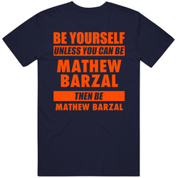 Be Yourself Unless You Can Be Mathew Barzal New York Hockey Vintage Classic Navy Blue T Shirt Be Yourself Unless You Can Be Mathew Barzal New York Hockey Vintage Classic Navy Blue T Shirt