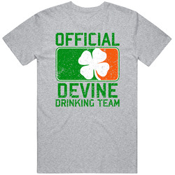 Devine Official Drinking Team Irish Family Custom St Patricks Day T Shirt Devine Official Drinking Team Irish Family Custom St Patricks Day T Shirt