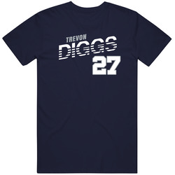 Trevon Diggs 27 Favorite Player Fan Vintage Classic Navy Blue T Shirt Trevon Diggs 27 Favorite Player Fan Vintage Classic Navy Blue T Shirt