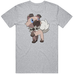 Rockruff Pokemon Pig In T Shirt Rockruff Pokemon Pig In T Shirt