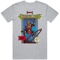 Castlevania Ii Nes Classic Game - Grey T Shirt Castlevania Ii Nes Classic Game - Grey T Shirt