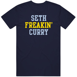 Seth Curry Freakin Favorite Memphis Basketball Player Fan Vintage Classic Navy Blue T Shirt