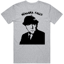 Niagara Falls Three Stooges Funny Vintage Emo T Shirt