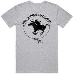 Neil Young Gray T Shirt Neil Young Gray T Shirt