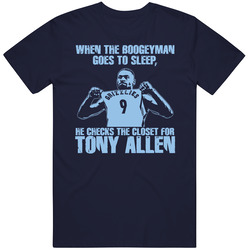 Tony Allen Memphis Basketball Griz Vintage Classic Navy Blue T Shirt Tony Allen Memphis Basketball Griz Vintage Classic Navy Blue T Shirt
