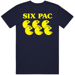 Six Pack Funny Retro Vintage Classic Navy Blue T Shirt Six Pack Funny Retro Vintage Classic Navy Blue T Shirt