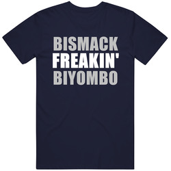 Bismack Biyombo Freakin Basketball Sports Charlotte Vintage Classic Navy Blue T Shirt Bismack Biyombo Freakin Basketball Sports Charlotte Vintage Classic Navy Blue T Shirt