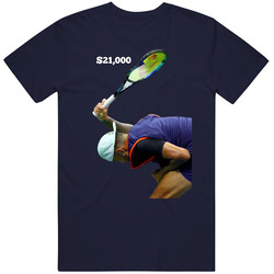 Nick Kyrgios 21000 Melt Down Vintage Classic Navy Blue T Shirt Nick Kyrgios 21000 Melt Down Vintage Classic Navy Blue T Shirt