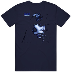 Blue 70s Album Joni Mitchell Vintage Classic Navy Blue T Shirt Blue 70s Album Joni Mitchell Vintage Classic Navy Blue T Shirt