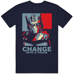Change Optimus Prime Comedy Vintage Classic Navy Blue T Shirt Change Optimus Prime Comedy Vintage Classic Navy Blue T Shirt