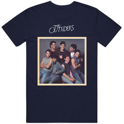 The Outsiders 1983 Movie Vintage Classic Navy Blue T Shirt The Outsiders 1983 Movie Vintage Classic Navy Blue T Shirt