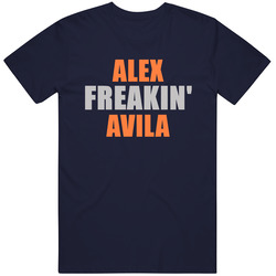 Alex Avila Freakin Detroit Michigan Baseball Sports Vintage Classic Navy Blue T Shirt