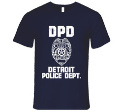 Detroit Police Department Dept Dpd Officer Inspired Custom City Unisex Vintage Classic Navy Blue T Shirt Detroit Police Department Dept Dpd Officer Inspired Custom City Unisex Vintage Classic Navy Blue T Shirt