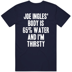 Joe Ingles Body Is Water Thirsty Love Utah Basketball Vintage Classic Navy Blue T Shirt Joe Ingles Body Is Water Thirsty Love Utah Basketball Vintage Classic Navy Blue T Shirt