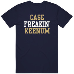 Case Freakin' Keenum St Louis Football Player Cool Fan Vintage Classic Navy Blue T Shirt Case Freakin' Keenum St Louis Football Player Cool Fan Vintage Classic Navy Blue T Shirt