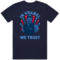 Mike Vrabel In Vrabel We Trust Football Coach Vintage Classic Navy Blue T Shirt Mike Vrabel In Vrabel We Trust Football Coach Vintage Classic Navy Blue T Shirt