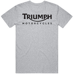 Triump Motor Men's Gray T Shirt Triump Motor Men's Gray T Shirt