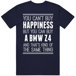 Buy A Bmw Z4 Happiness Car Lover Vintage Classic Navy Blue T Shirt Buy A Bmw Z4 Happiness Car Lover Vintage Classic Navy Blue T Shirt