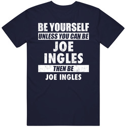 Be Yourself Unless You Can Be Joe Ingles Utah Basketball Vintage Classic Navy Blue T Shirt
