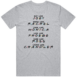 Friends Tv Show - Gray T Shirt