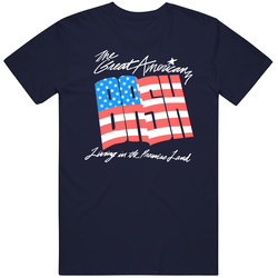 Nwa Wcw Great American Bash 1986 Vintage Classic Navy Blue T Shirt