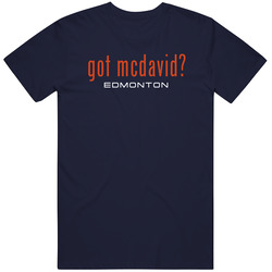 Got Connor Mcdavid Edmonton Hockey Vintage Classic Navy Blue T Shirt Got Connor Mcdavid Edmonton Hockey Vintage Classic Navy Blue T Shirt
