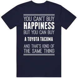 Buy A Toyota Tacoma Happiness Car Lover Vintage Classic Navy Blue T Shirt Buy A Toyota Tacoma Happiness Car Lover Vintage Classic Navy Blue T Shirt